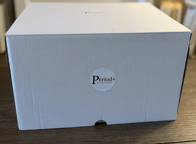 A closed Period+ box.